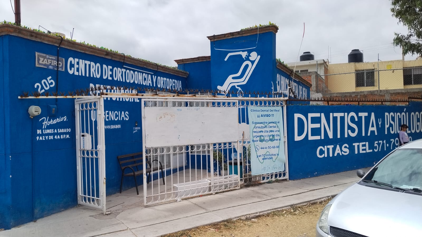 Exterior de la ubicación en San Luis Potosí Capital